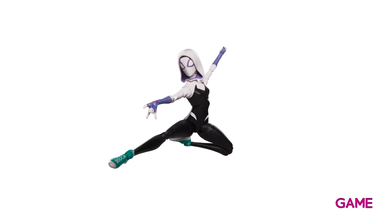 Figura Marvel Legends Spider-Verse Spider-Gwen de 15 cm-2
