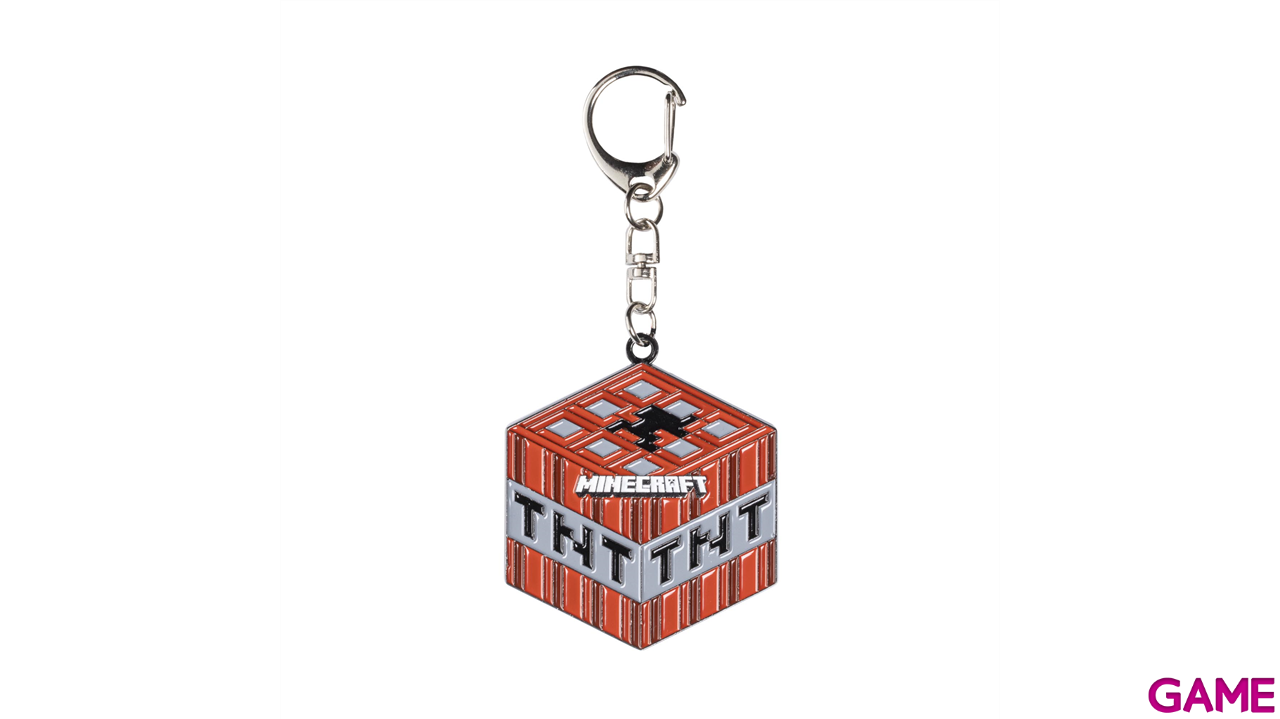 Llavero de metal Minecraft-10