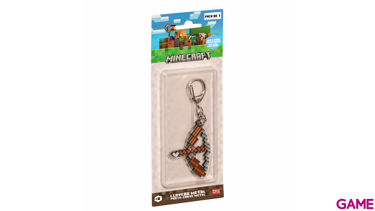 Llavero de metal Minecraft-5