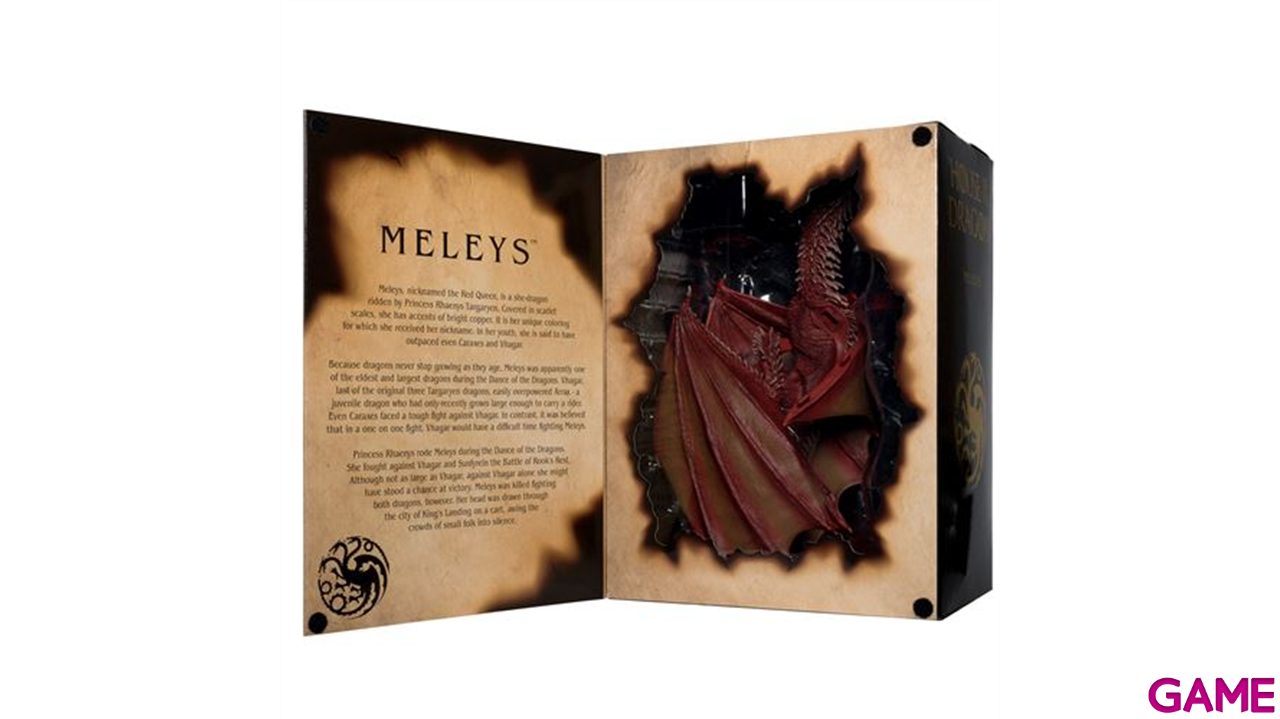 Figura Deluxe Casa del Dragon Dragon Meleys de 23 cm-0