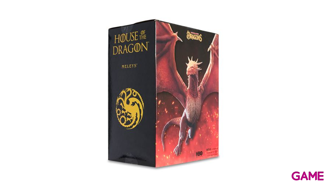 Figura Deluxe Casa del Dragon Dragon Meleys de 23 cm-2
