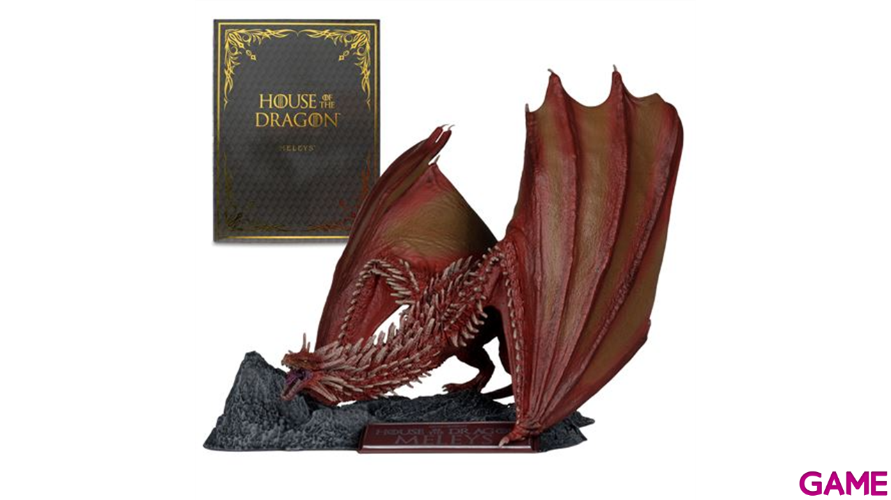 Figura Deluxe Casa del Dragon Dragon Meleys de 23 cm-3