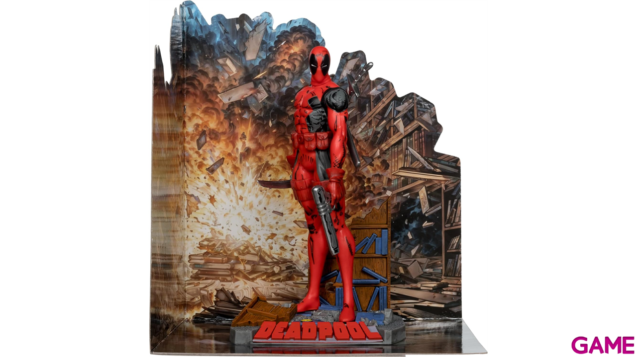 Figura Marvel Deadpool posada de 18 cm-1