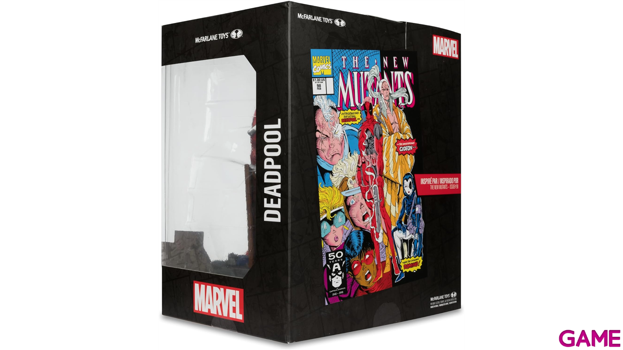 Figura Marvel Deadpool posada de 18 cm-2