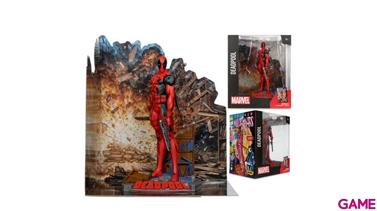 Figura Marvel Deadpool posada de 18 cm-3