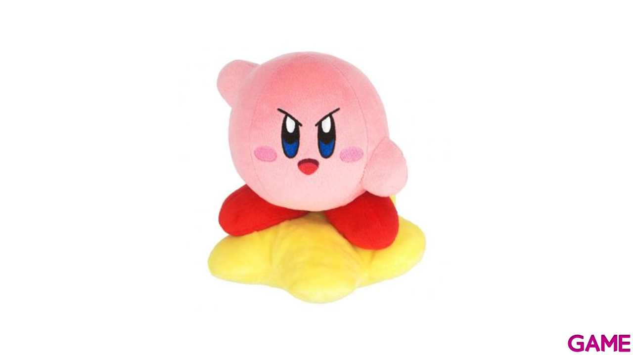 Peluche Kirby con estrella 17 cm-1