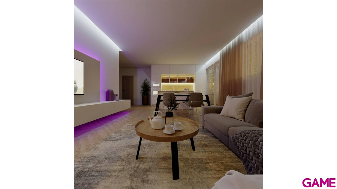 Philips RGB Led Lightstrip 5m con Mando - Tira LED-4