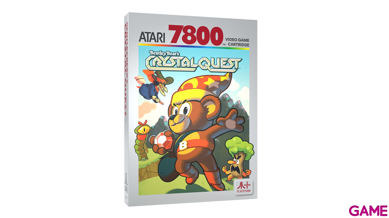 Cartucho Atari 7800 Bentley’s Crystal Quest-0