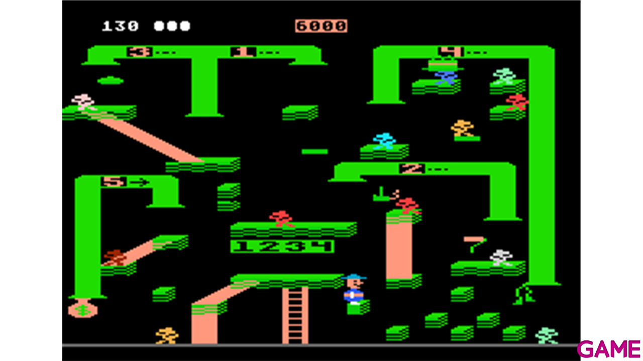 Cartucho Atari 7800 Bounty Bob Strikes Back-2