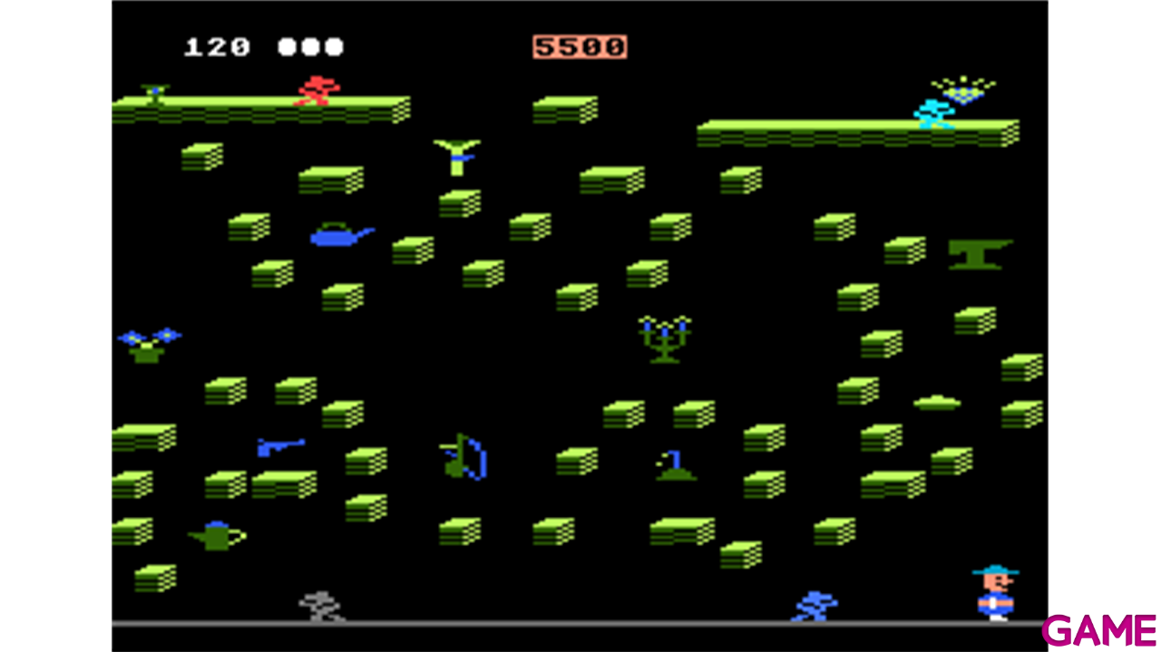 Cartucho Atari 7800 Bounty Bob Strikes Back-4
