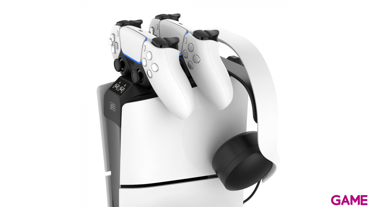 Cargador Dual Mandos PS5 Ardistel Blackfire-0