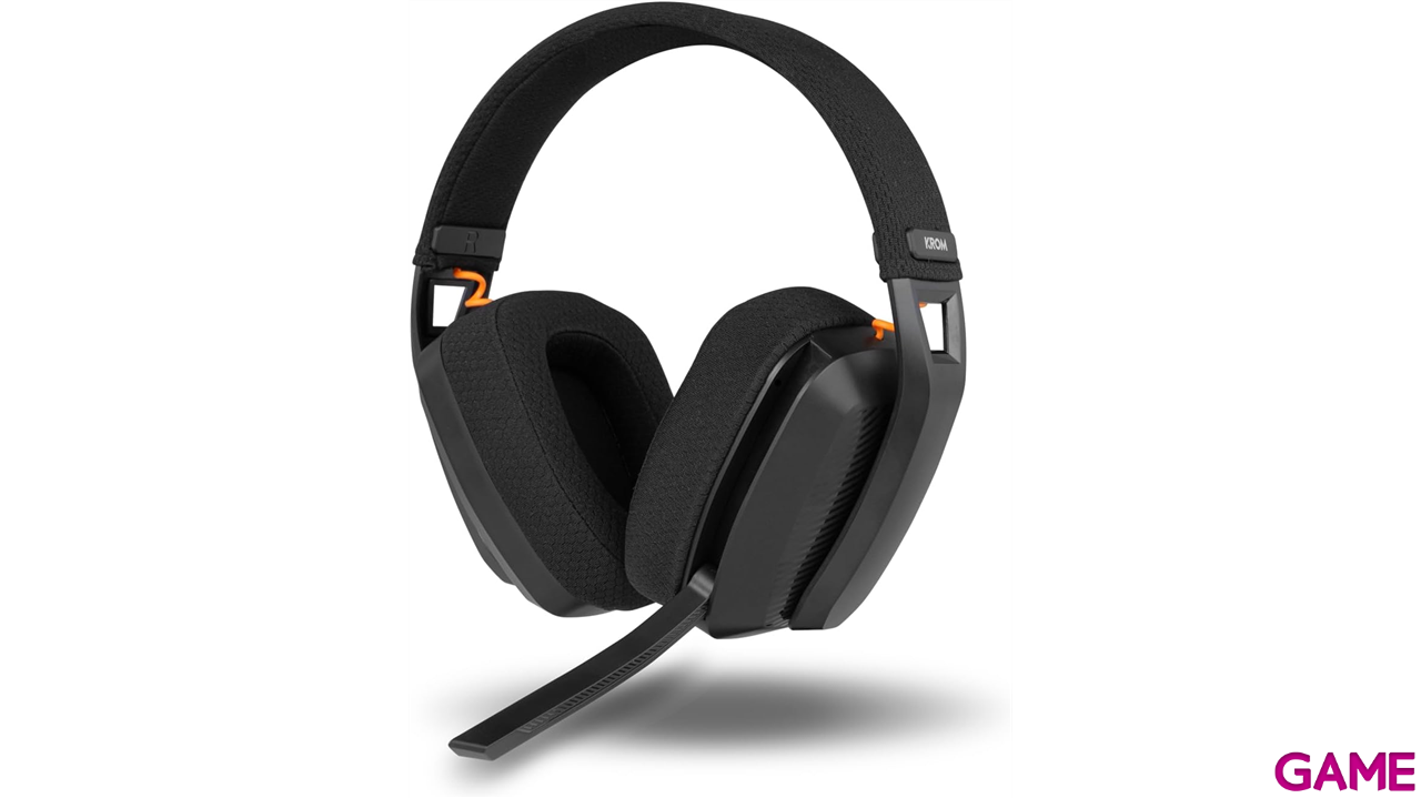Krom Kanji Wireless Negro PC - PS5 - PS4 - NSW - Movil - Auriculares Gaming-2