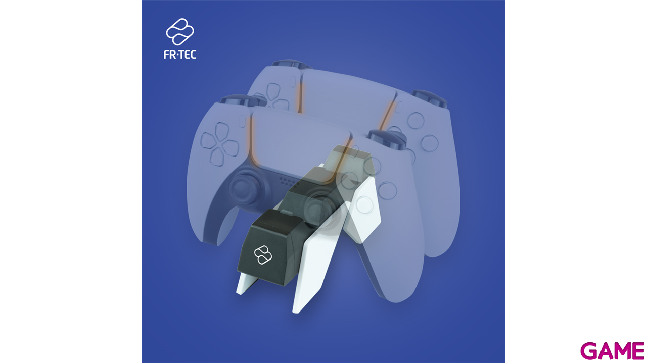 Cargador Dual Mandos PS5 FR-Tec-2