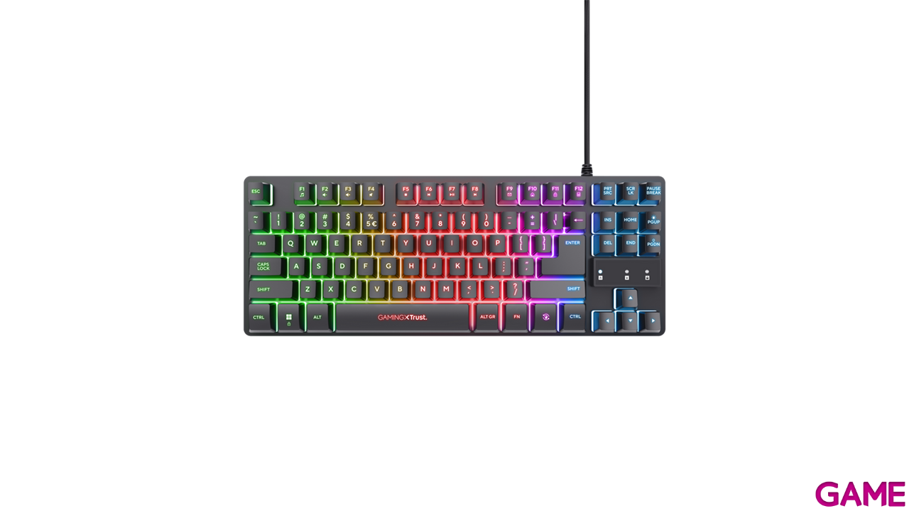 Trust GXT 798 Negro Teclado TKL + Raton 2in1 - Pack Perifericos-1