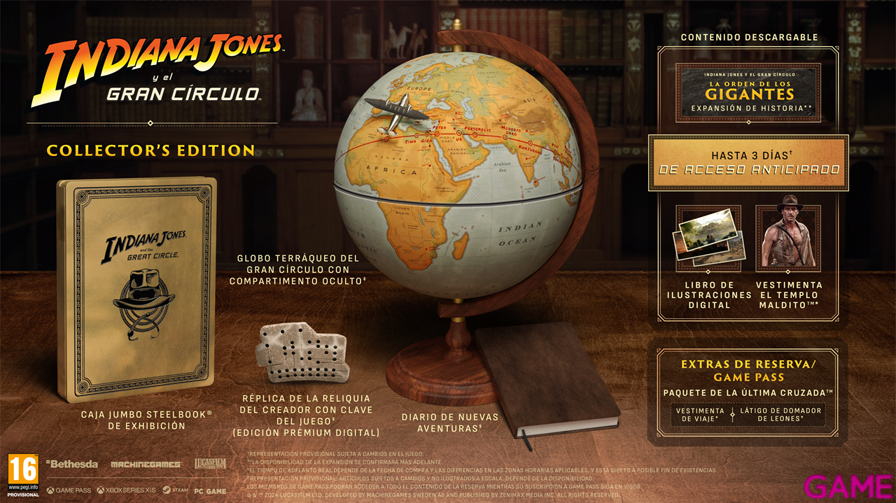 Indiana Jones and the Great Circle Edicion Coleccionista Xbox Series X|S and Windows PC [CIAB]-0