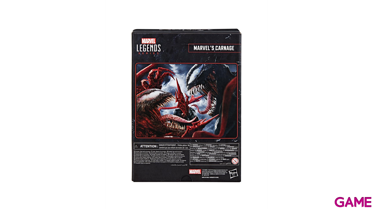 Figura Venom Let there be Carnage Marvel Legends Series Deluxe de 15 cm-4