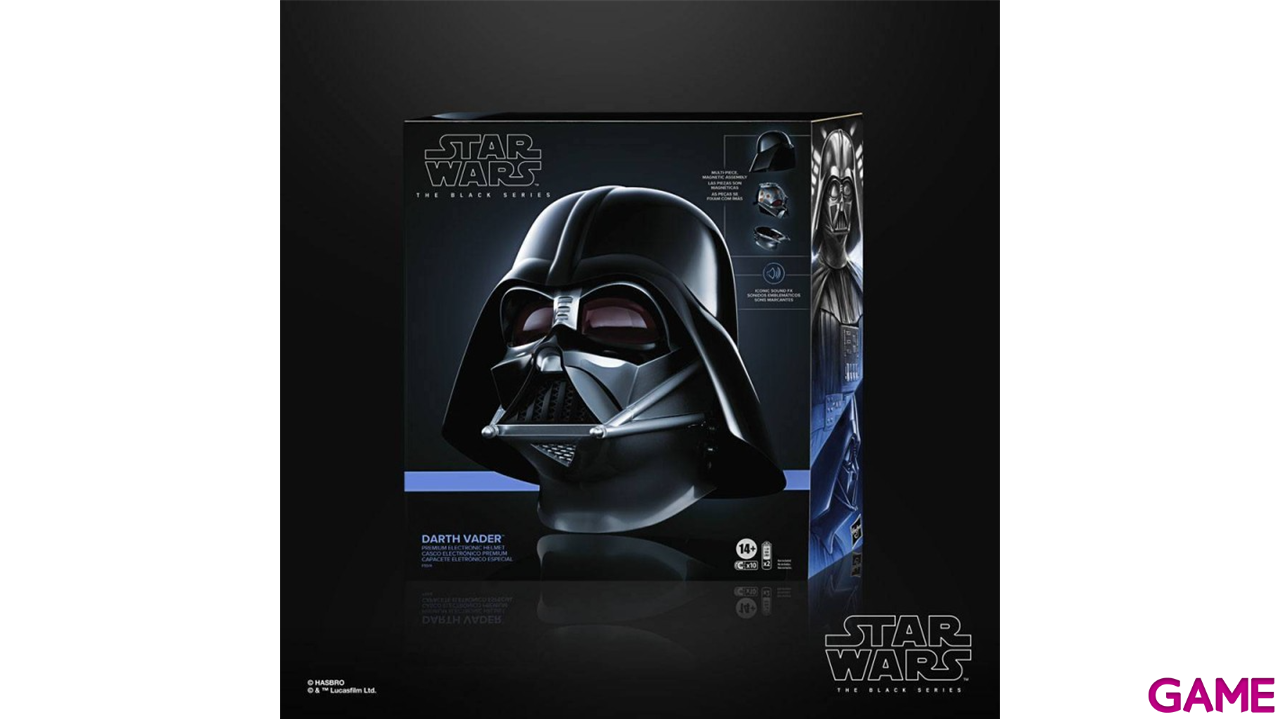 Réplica Casco electrónico Darth Vader Star Wars BLACK SERIES-5