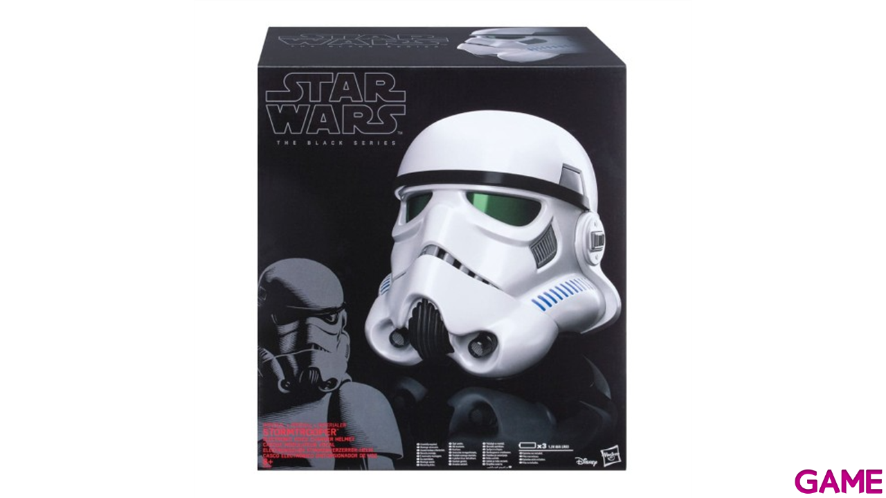 Réplica Casco electrónico Imperial Stormtrooper Star Wars BLACK SERIES-1