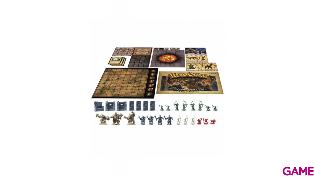 Juego de mesa HEROQUEST LA HORDA DEL OGRO-1