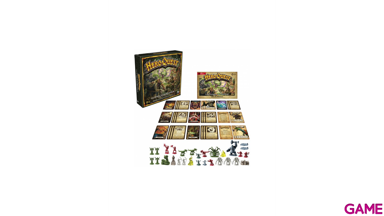 Juego de mesa HEROQUEST LA JUNGLA DE DELTHRAK-2