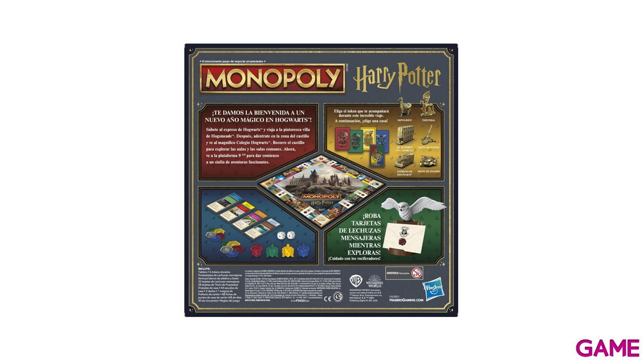 Juego de mesa MONOPOLY HARRY POTTER-2