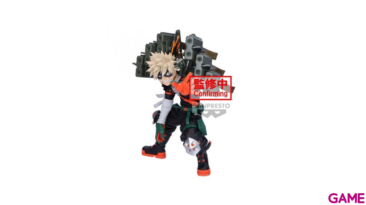 Figura Banpresto My Hero Academia Katsuki Bakugo II THE AMAZING HEROES 12cm-0