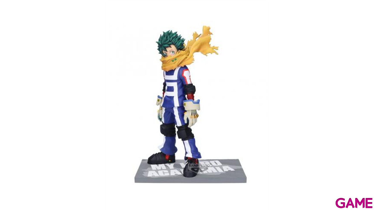 Figura Banpresto My Hero Academia 7TH SEASON FIGURE-IZUKU MIDORIYA (version en color) de 24 cm-1