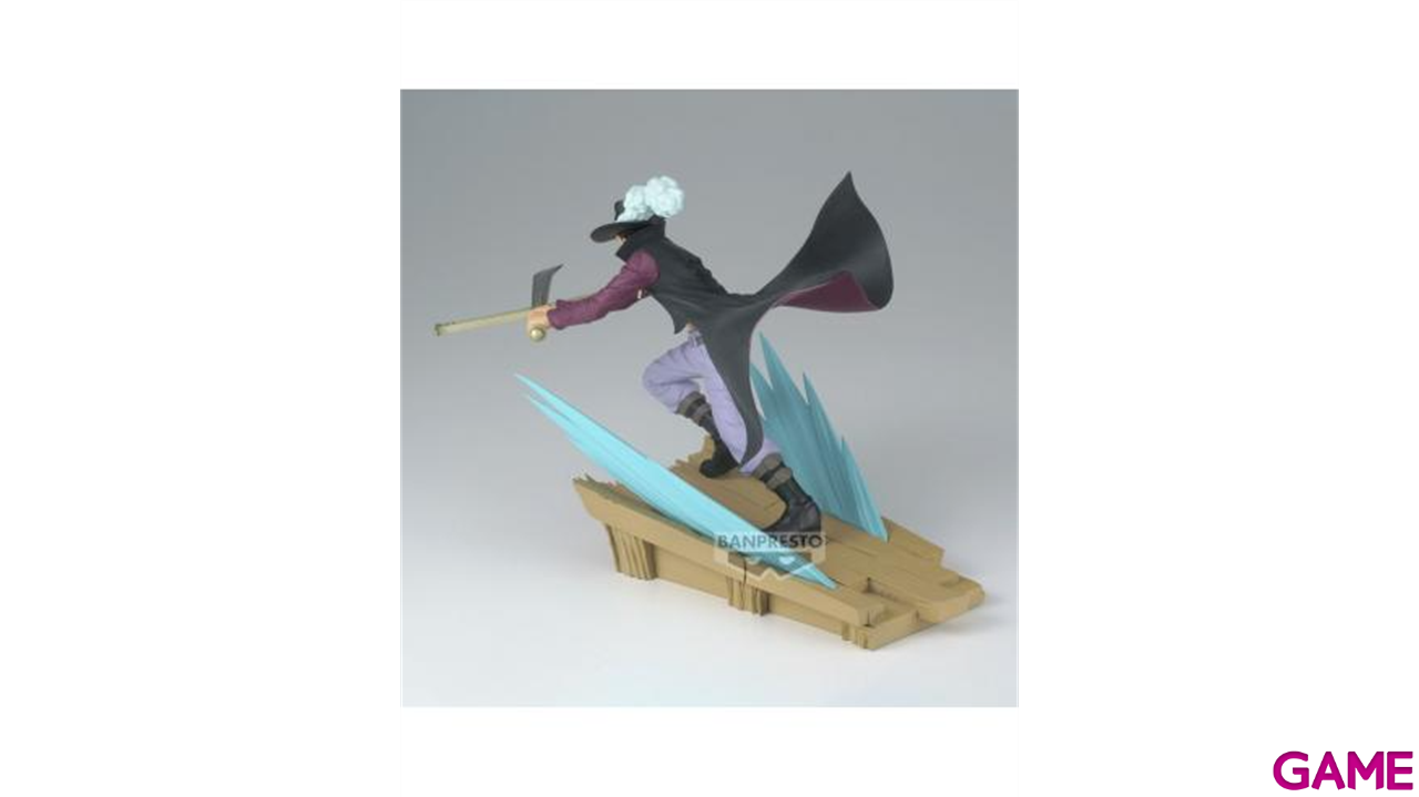 Figura Banpresto One Piece Dracule Mihawk Senkozekkei de 12 cm-2