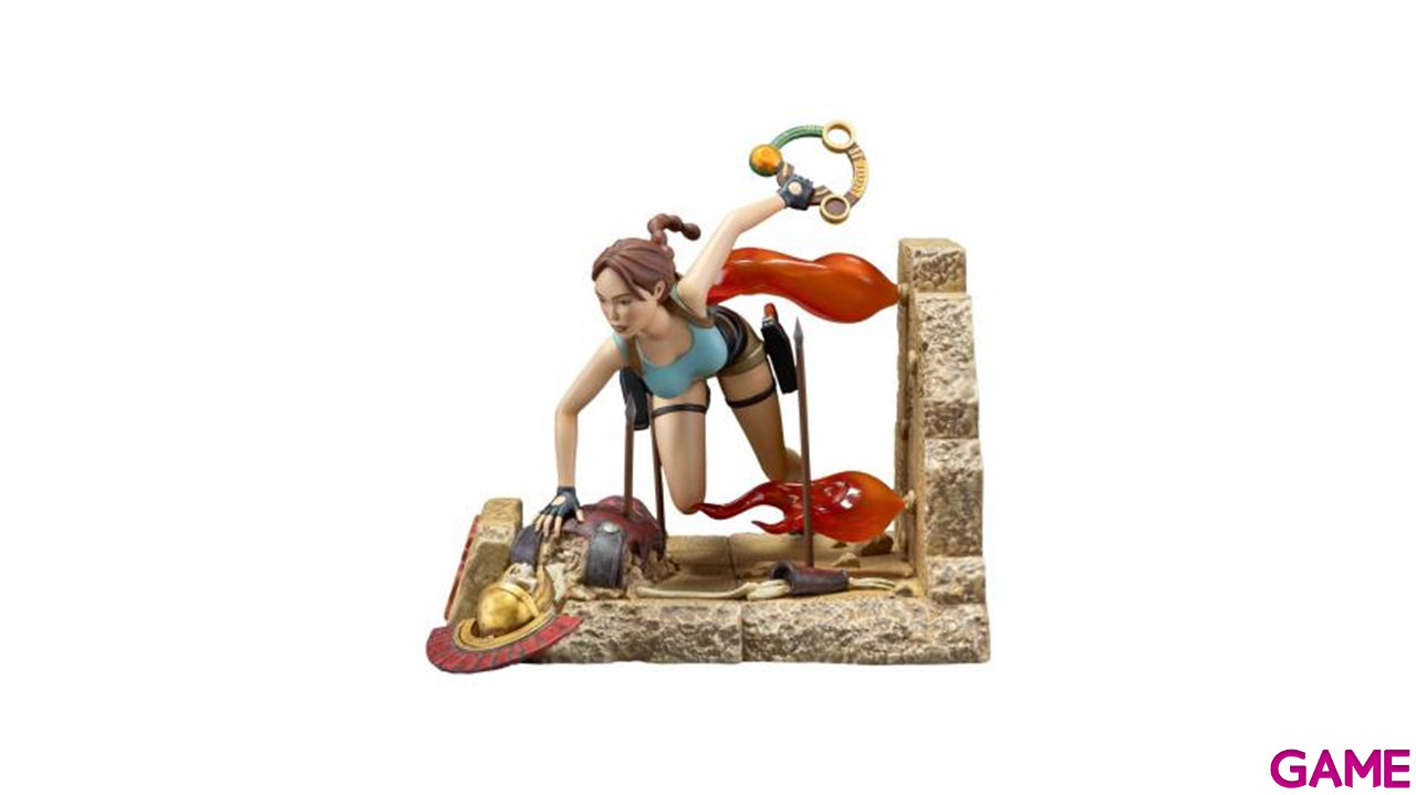 Figura Tomb Raider 1996 Lara Croft Era CLÁSICA de 16CM-1