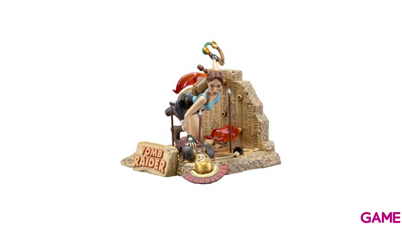 Figura Tomb Raider 1996 Lara Croft Era CLÁSICA de 16CM-2