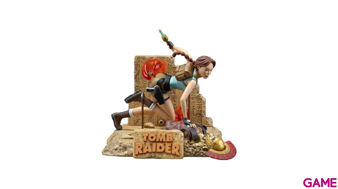 Figura Tomb Raider 1996 Lara Croft Era CLÁSICA de 16CM-3