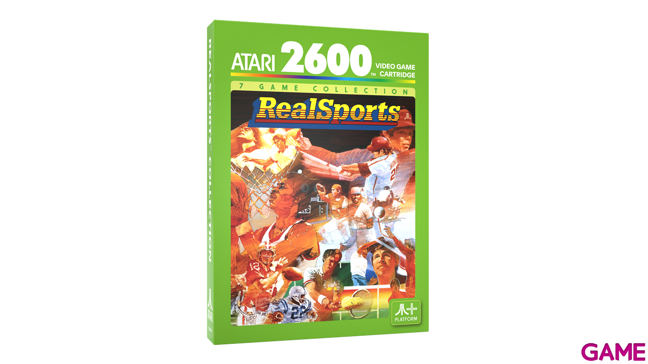 Cartucho Atari 2600 RealSports Collection-0