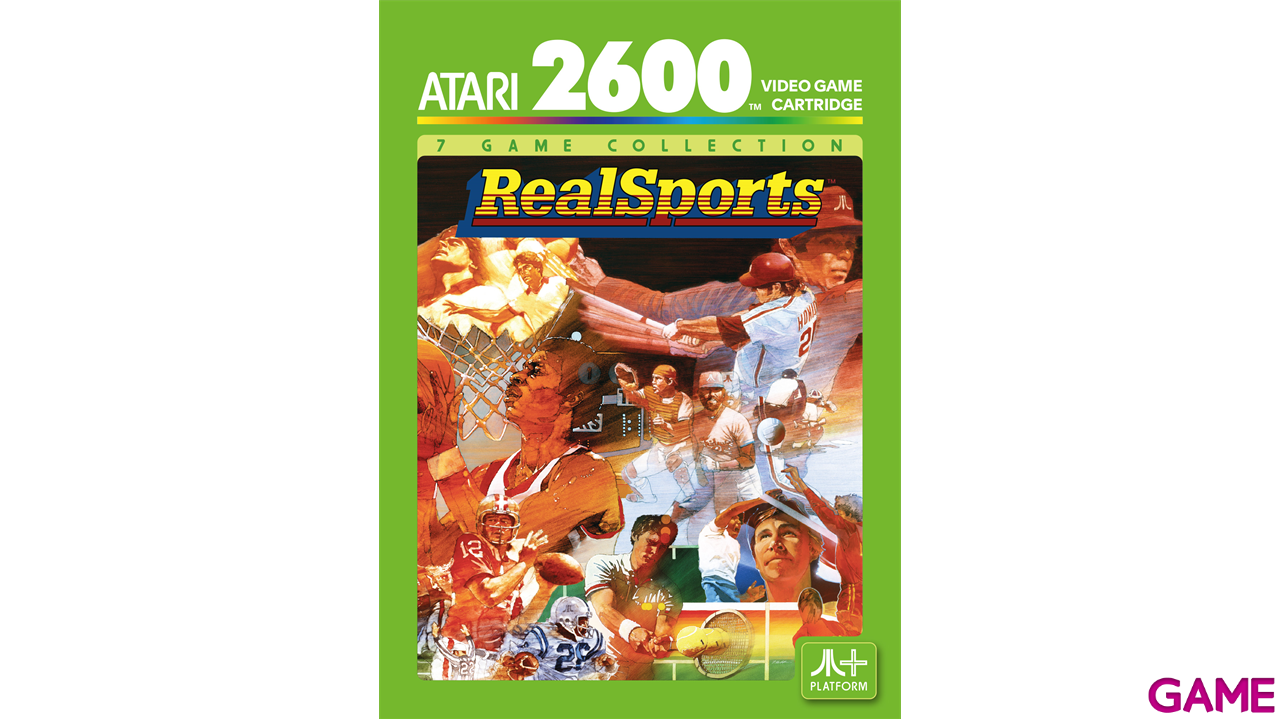 Cartucho Atari 2600 RealSports Collection-1