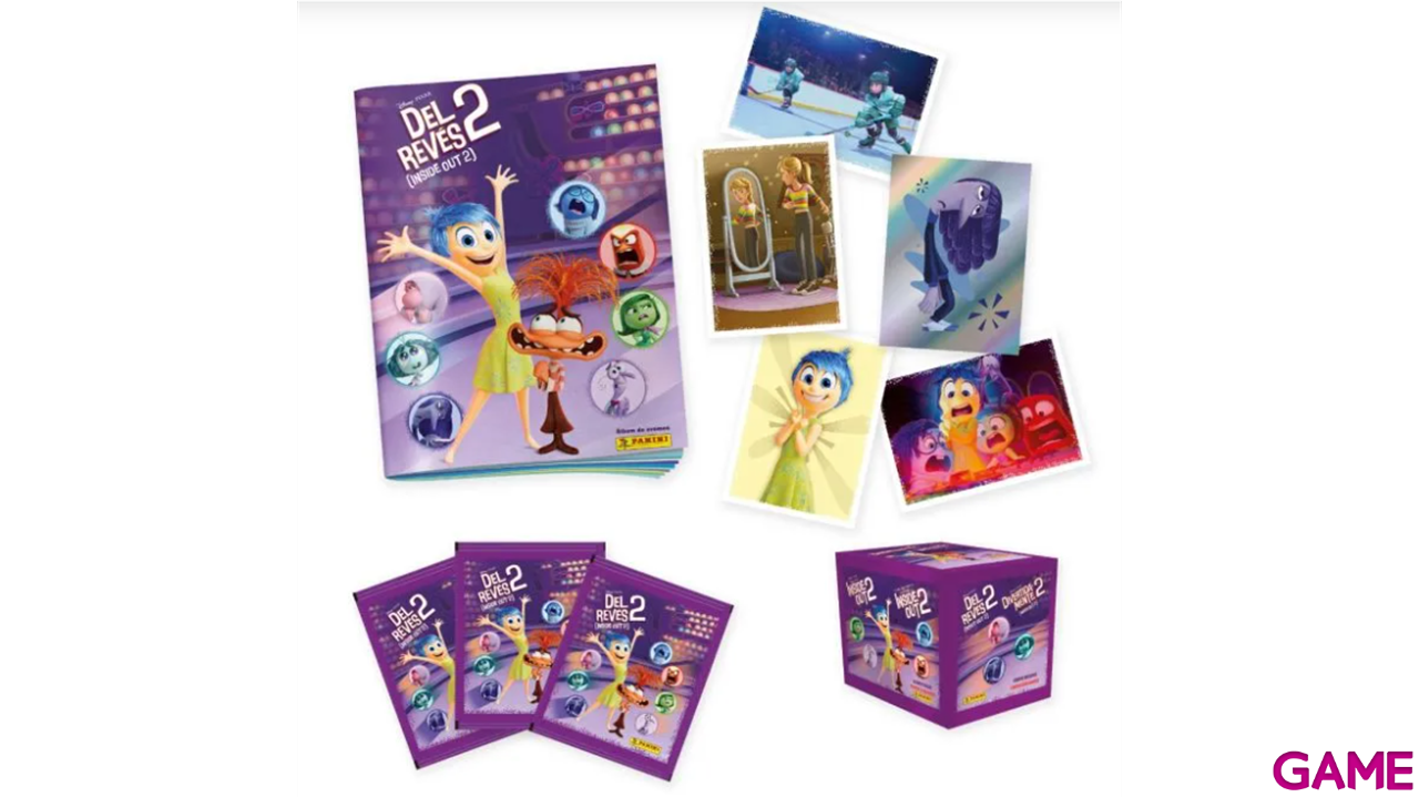 Starter Pack de cromos Inside Out 2 (álbum + 4 sobres)-0