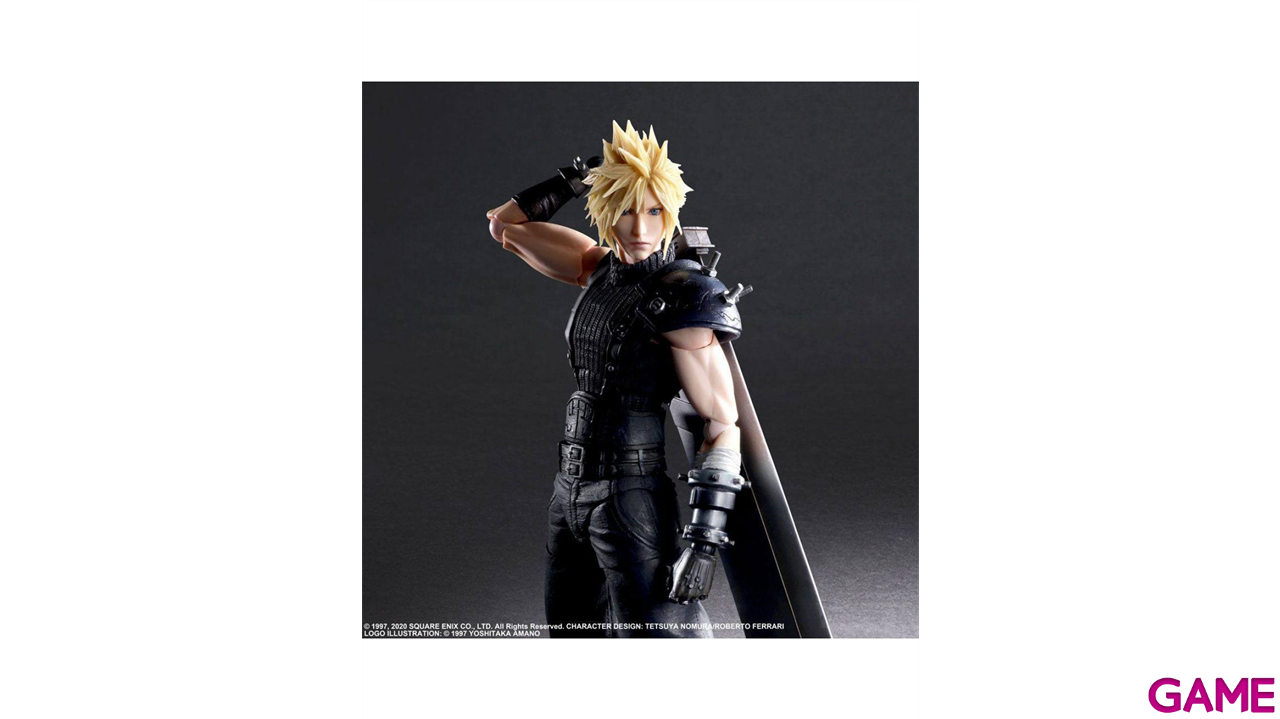 Figura Final Fantasy VII Remake Cloud Strife V2 Play Arts Kay de 27 cm-0