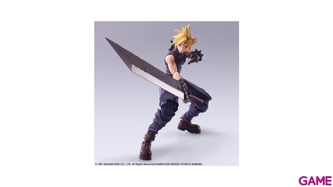 Figura Final Fantasy VII Remake Cloud Strife Bring Arts de 15 cm-4