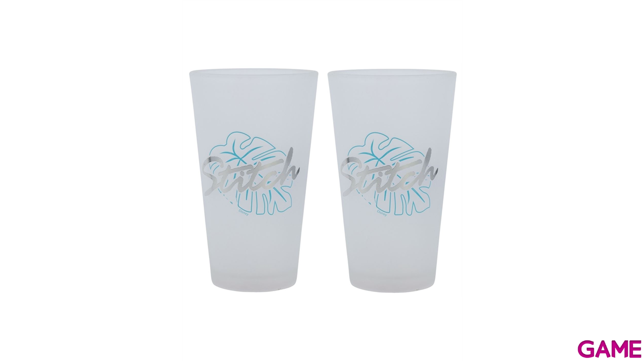 Pack de 2 Vasos de cristal Stitch de 490 ml-2