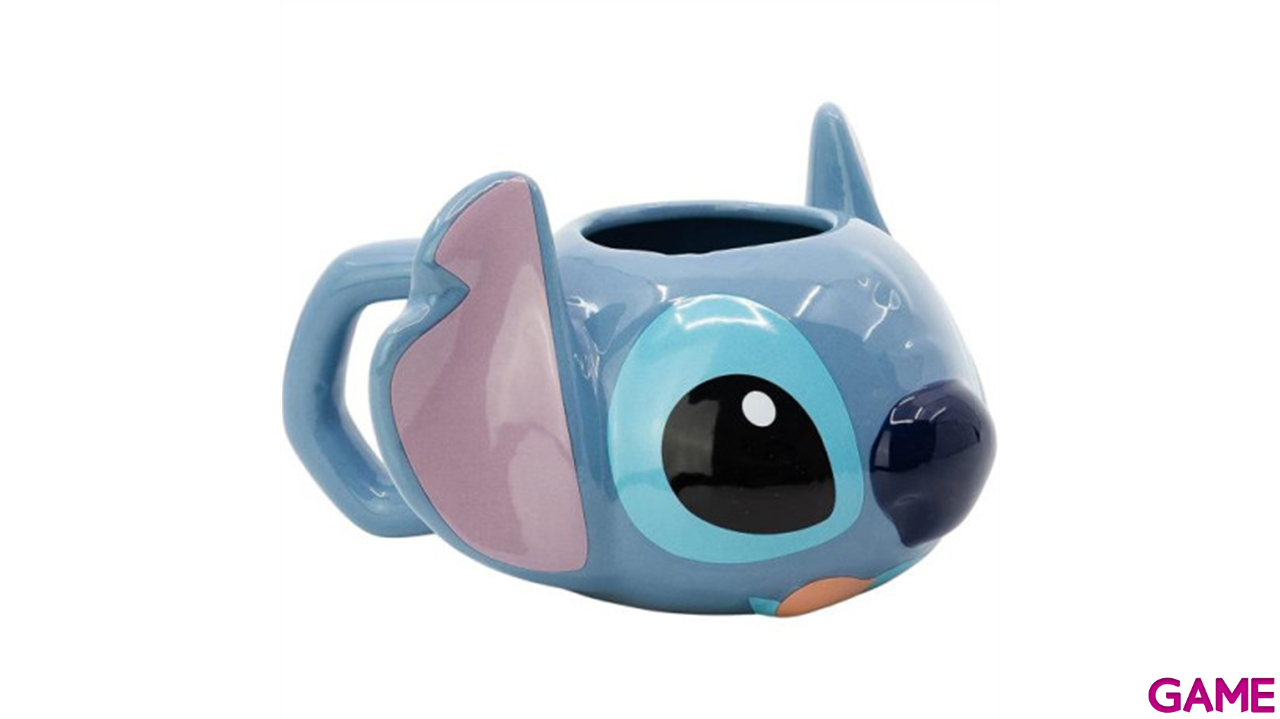 Taza 3D de ceramica Stitch 375ml-1