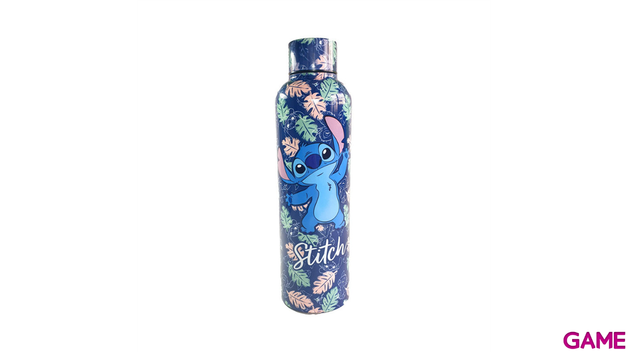 Botella termo de acero inoxidable antivuelco STITCH OHANA de 515 ml-0