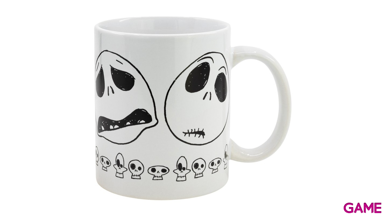 Taza de ceramica Pesadilla antes de Navidad Jack Skellington de 325ml-0
