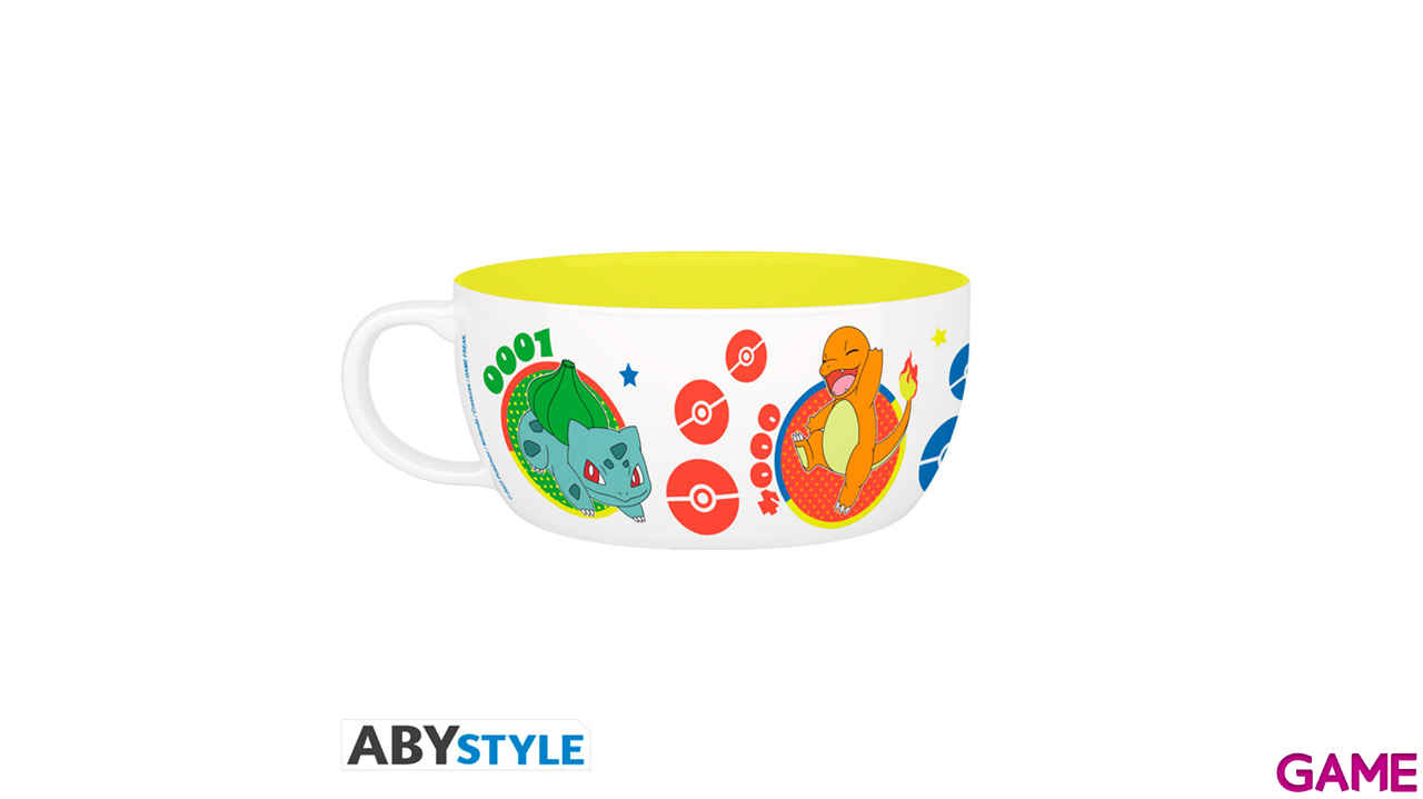 Set de desayuno Pokemon Pikachu & Kanto (Taza + Bowl)-1