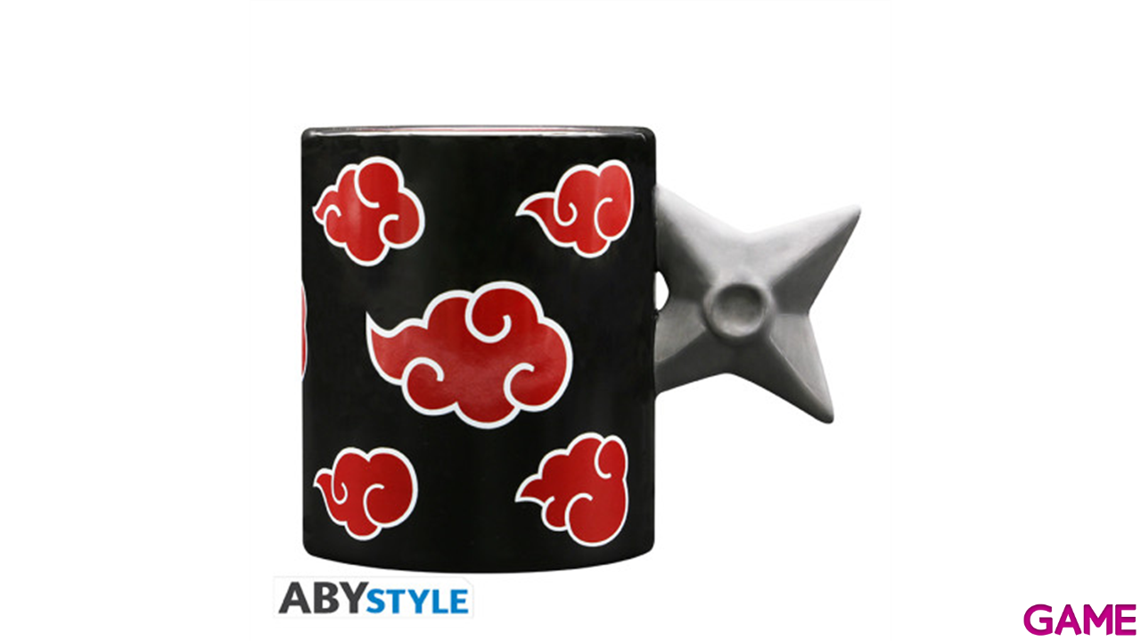 Taza 3D Naruto Shuriken Akatsuki-0