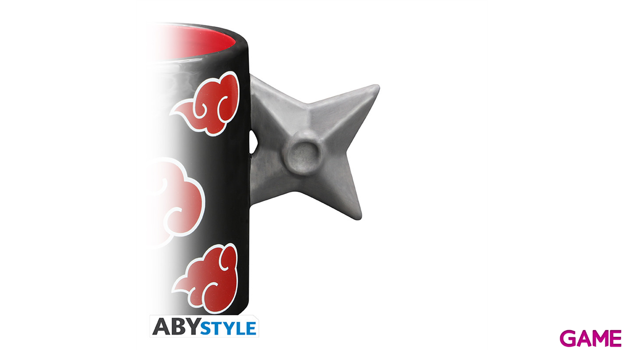 Taza 3D Naruto Shuriken Akatsuki-1