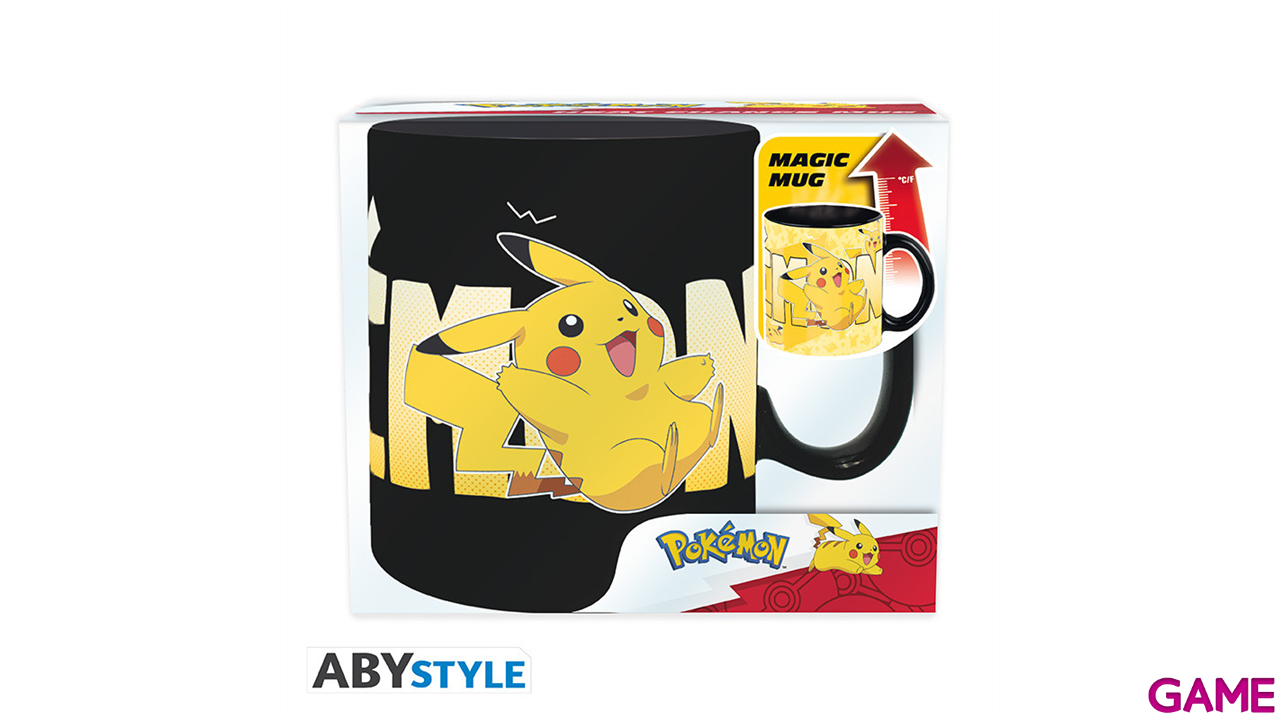 Taza Termosensible Pokemon Pikachu de 460 ml-0