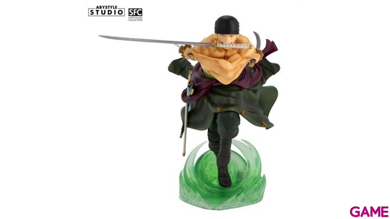 Figura One Piece Zoro de 18cm-0