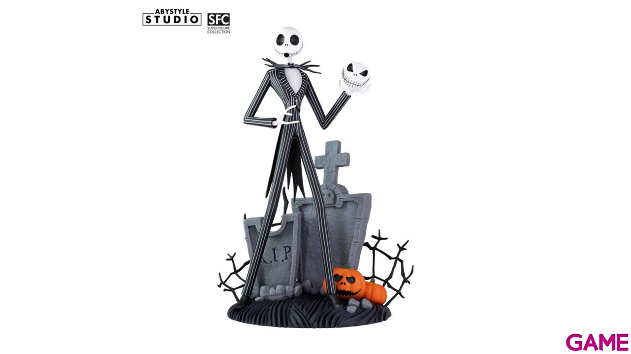Figura Pesadilla antes de Navidad Jack scary smiling face de 20 cm-0