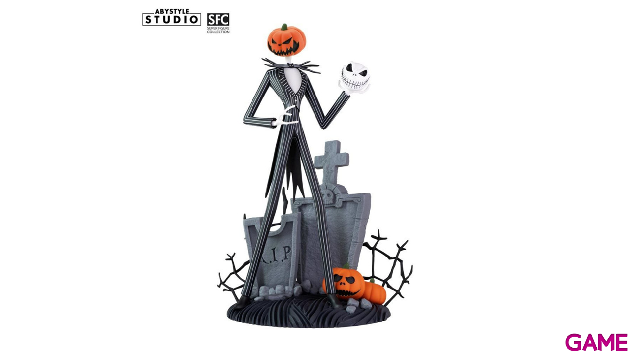 Figura Pesadilla antes de Navidad Jack scary smiling face de 20 cm-1