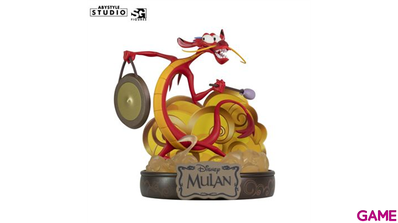 Figura Disney Mulan Mushu de 11cm-0