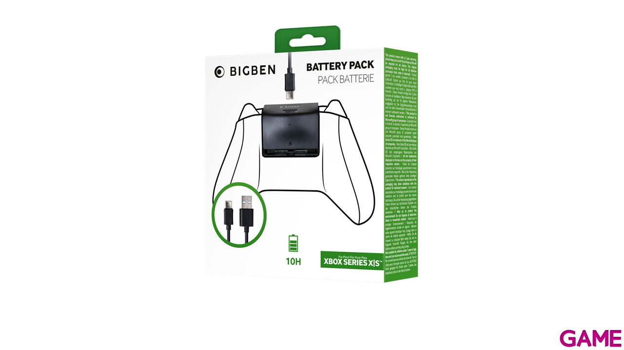 Batería 1400 mAh Bigben Negro-1