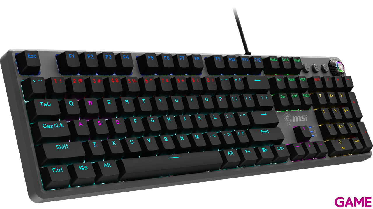 MSI Force GK310 Red Switches Spanish Layout - Teclado Gaming-9